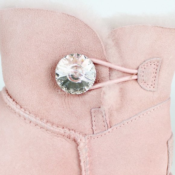 NEW UGG Mini Bailey Swarovski Crystal Button Boot - Picture 10 of 16